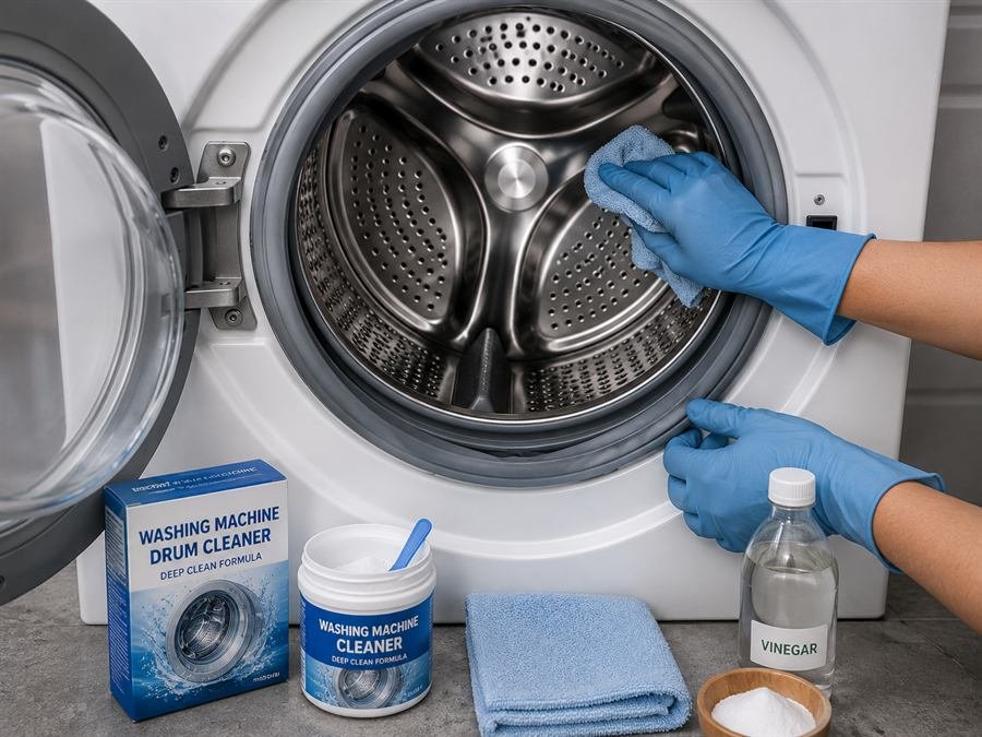 VJM Enterprises washing machine drum cleaning service