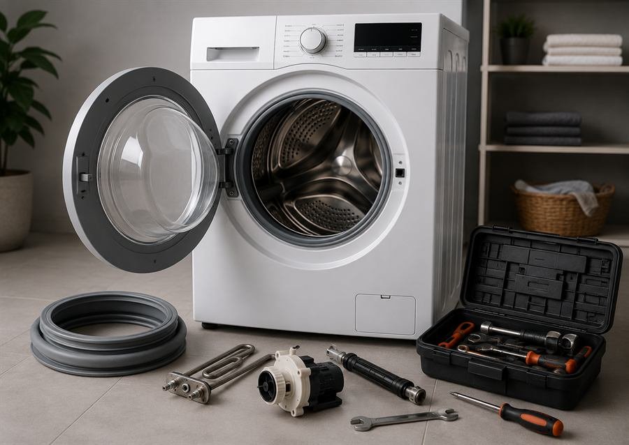 Front load washing machine service