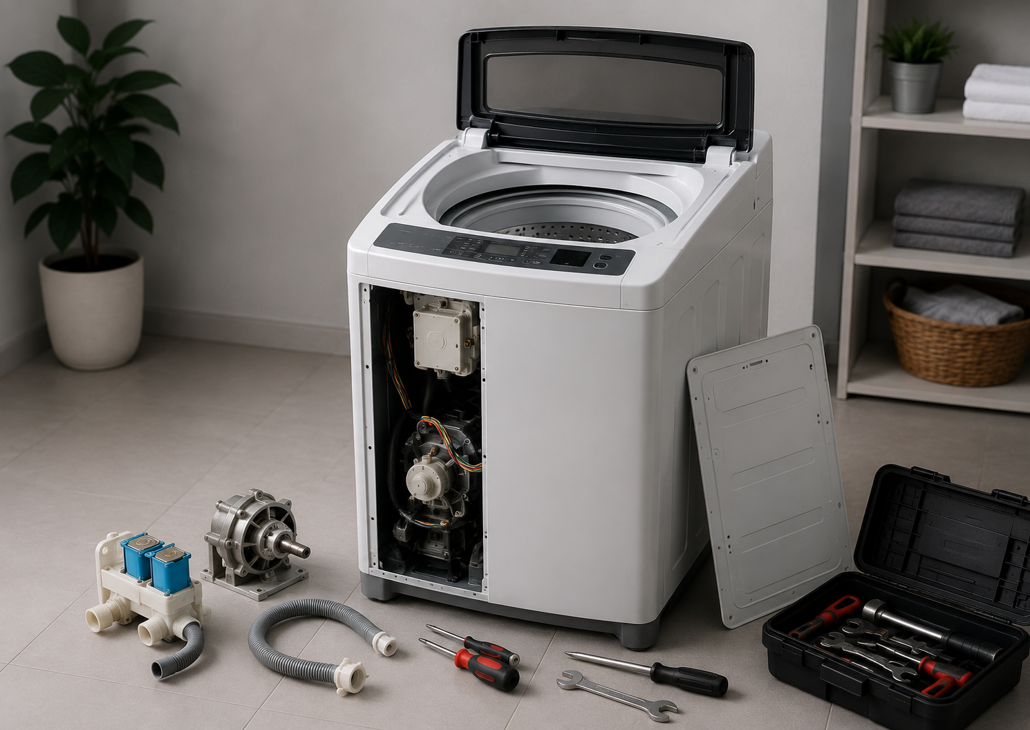 Top load washing machine service
